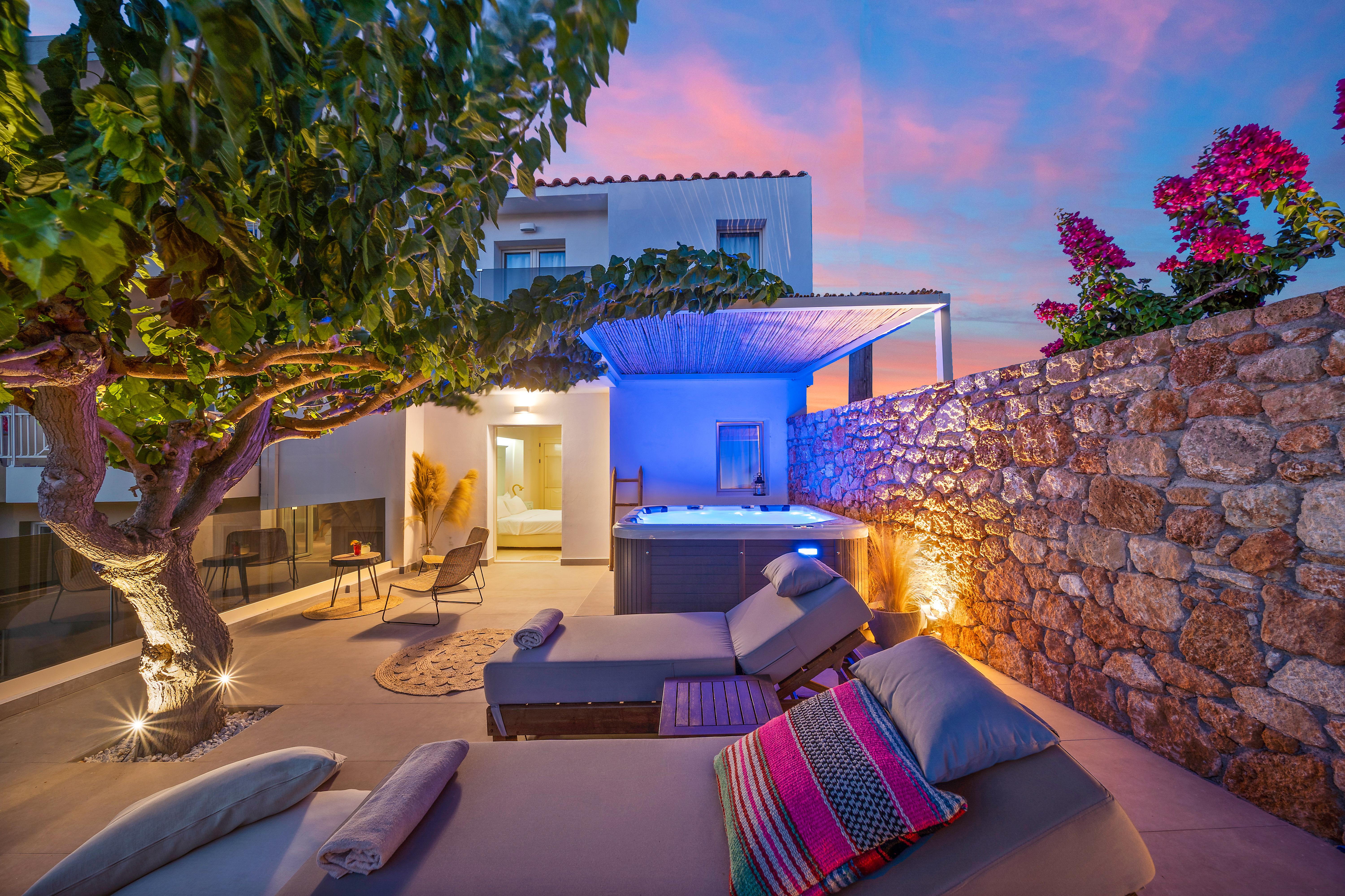 Notos Heights Hotel & Suites Malia Exterior foto